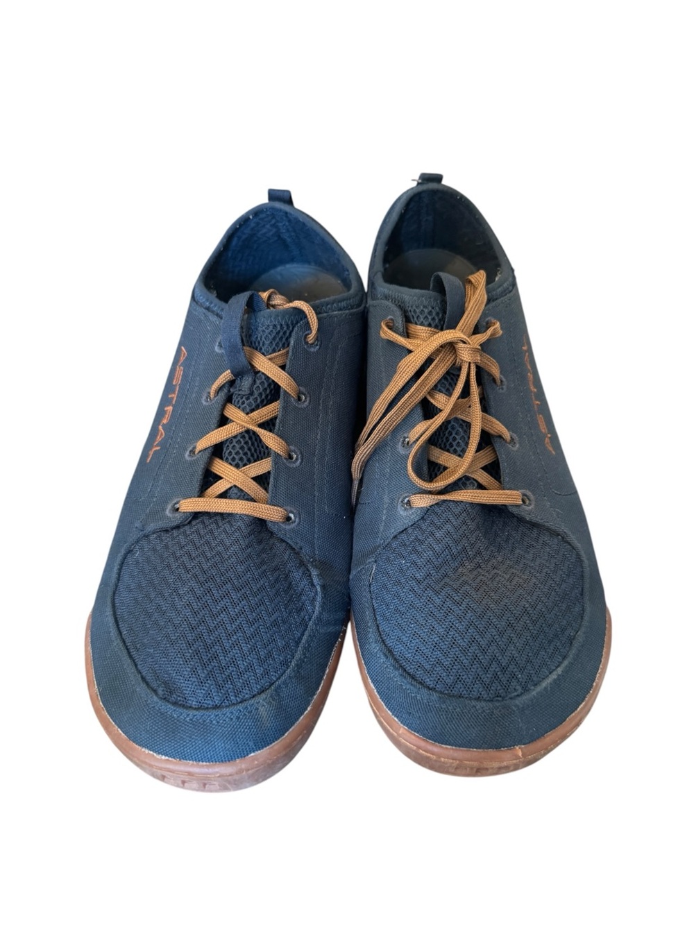 Astral Loyak Navy Brown Shoes Men’s 11 Minimalist Barefoot Sneakers - Picture 3 of 8